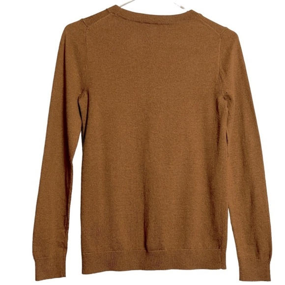J.Crew Factory Llama With Scarf Sweater Camel Brown Size XSmall - Picture 3 of 8